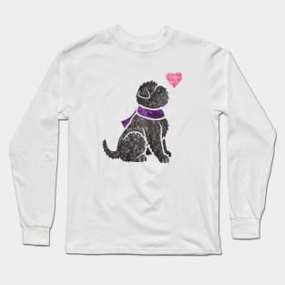 Watercolour Affenpinscher Long Sleeve T-Shirt